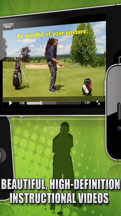 Golf Swing Coach PRO - Tips to improve putting, drive, tee-off, time