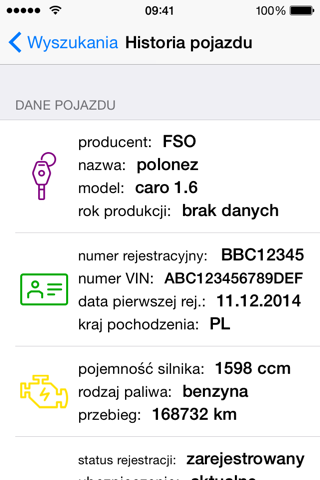 Historia Pojazdu screenshot 3