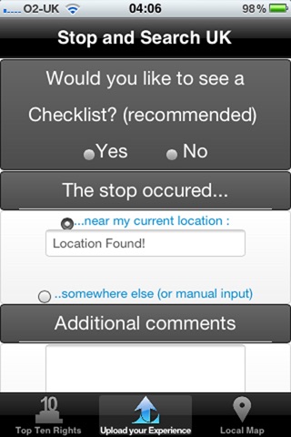 Stop and Search App screenshot 4