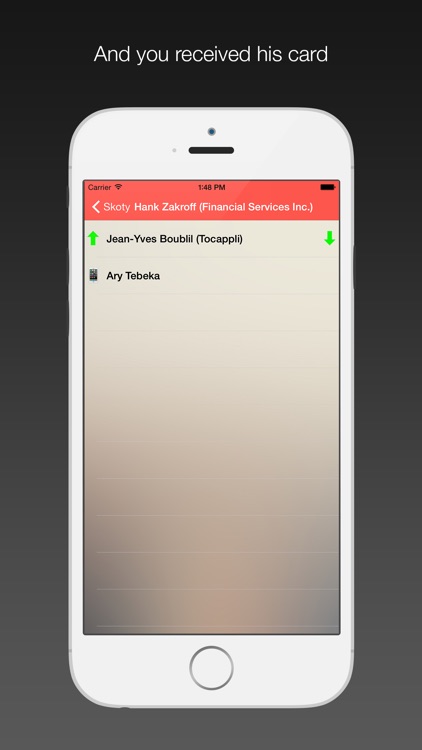 Skoty - Beam your Contact Card from your Watch or iPhone screenshot-4
