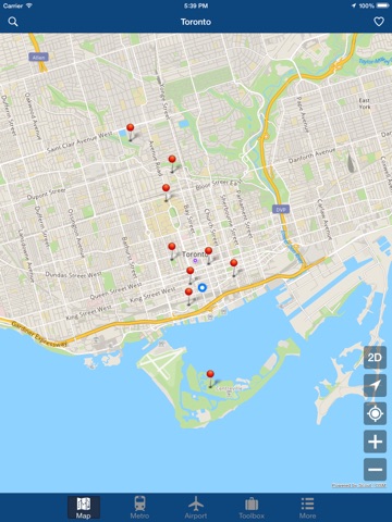 トロントオフライン地図 - 市メトロエアポートのおすすめ画像1