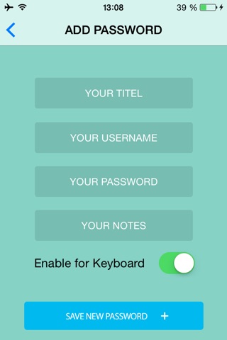 Password Keyboard screenshot 3