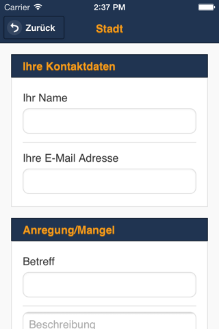 BürgerApp screenshot 2