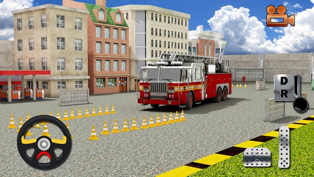 Fire Fighter Hero Parking Simulator - 911 Emergency Truck Dr(圖5)-速報App