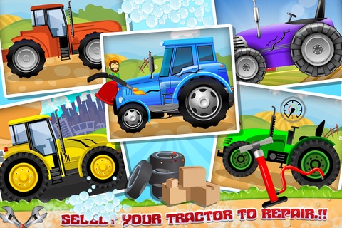 Farm Tractor Simulator Washing screenshot 2