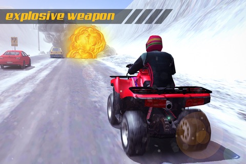 ATV Super Quadbike Highway - NOS Injected Cold Boost Racing screenshot 2
