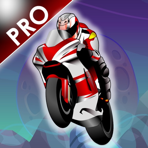 Motorcycle space racing challenge : Motocross fun race simulator & Insane speed biking Lite icon