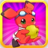 Catch Me If You Can- Yellow Mini Monster Puzzle Game