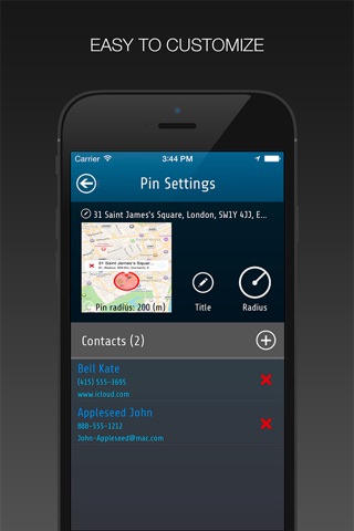 Zonifier - GPS Notifications Made Easy! screenshot 4