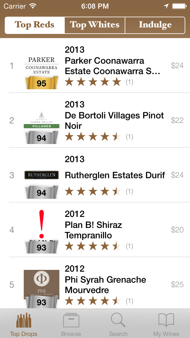 Huon Hookes Wine Reviews