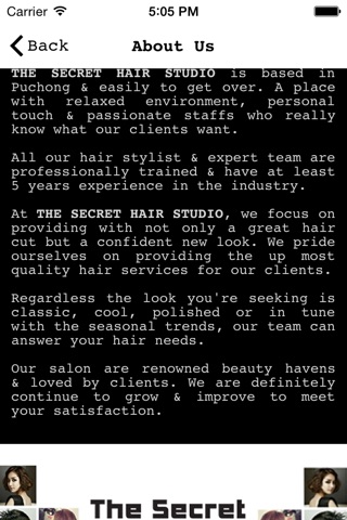 Secret Hair Studio screenshot 2