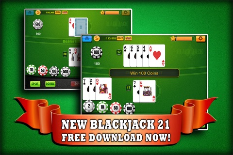 Blackjack 21 Strike - Play Online Casino and Gambling Card Game for FREE ! screenshot 3