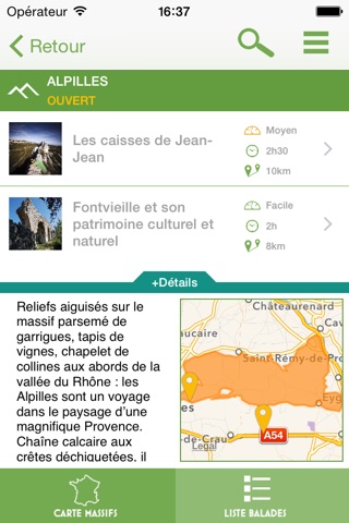 MyProvence Balade screenshot 2