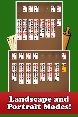 Bakers Game Solitaire Free Card Game Classic Solitare Solo screenshot 2