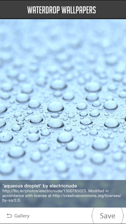 Waterdrop Wallpapers screenshot-3