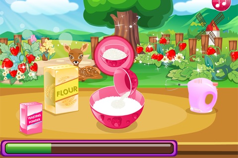 Cooking strawberry short cake screenshot 3