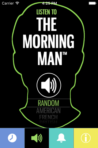 THE MORNING MAN ALARM CLOCK screenshot 2