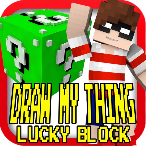 DRAW IT THINGS ( Lucky Block Version ) - Block Mini Game