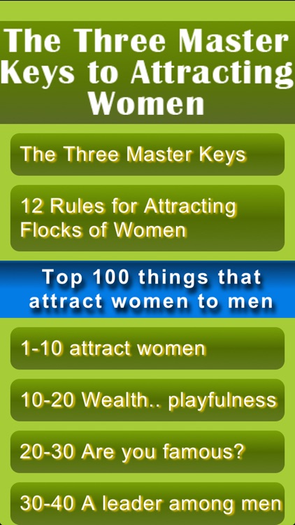 Attracting Woman