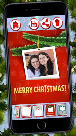 Christmas frames – Create customized xmas greetings to wish (圖2)-速報App