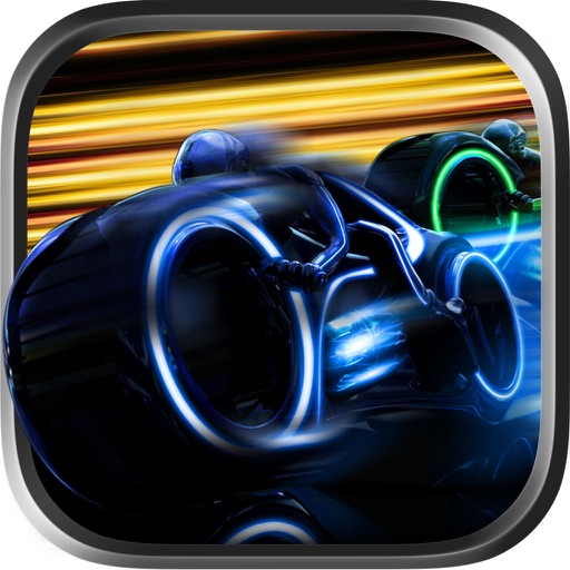 Arctic Neon Racer - Extreme Run Moto Challenge icon