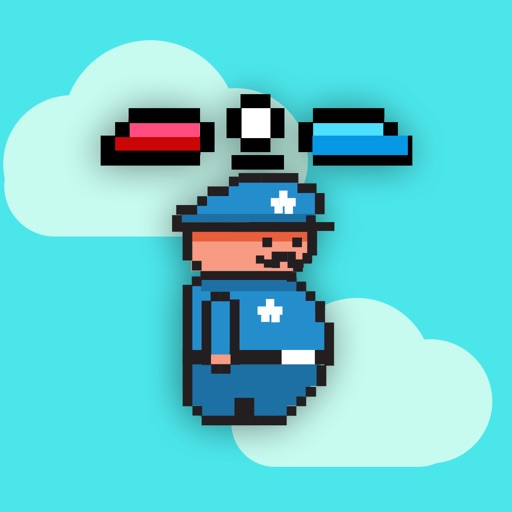 Fat Cops - Flying Police Force iOS App
