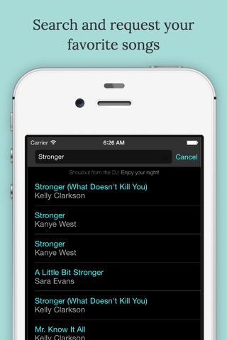 Request - Your App, Everyone's Music screenshot 2