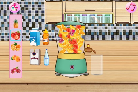 Cream Cake Maker:Cooking Games For Kids-Juice,Cookie,Pie,Cupcakes,Smoothie and Turkey & Candy Bakery Story,Free! screenshot 2