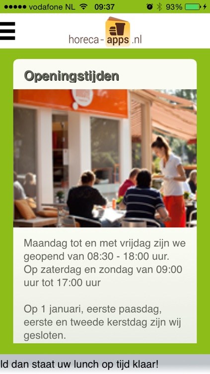 Uit Eten App