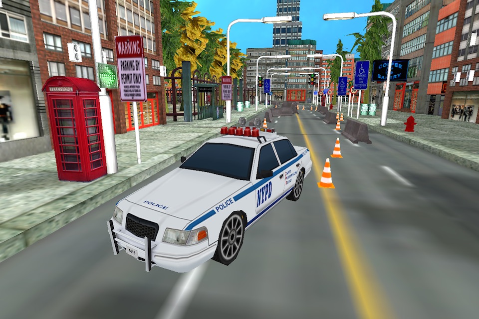 Police Car Parking Adventure screenshot 2