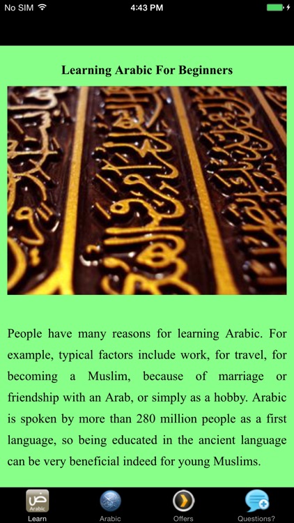 Learning Arabic For Beginners - Quick Guide