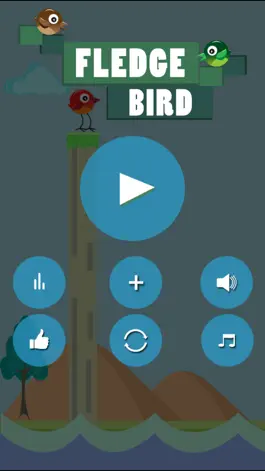 Game screenshot Fledge Bird-Help on her first flight mod apk