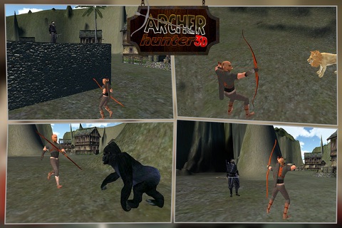 Bow Arrow Master Criminal Hunter 3D Game screenshot 2