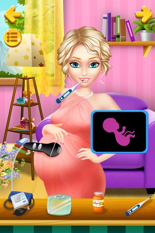 Movie Star Pregnancy Doctor - Baby Care Simulator screenshot 2