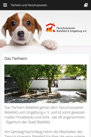 Tierschutzverein Bielefeld screenshot 3