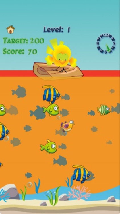 Bird Fishing - Cute Bird Free Game for Kids