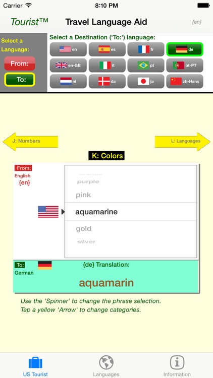 Tourist - Travel Language Aid
