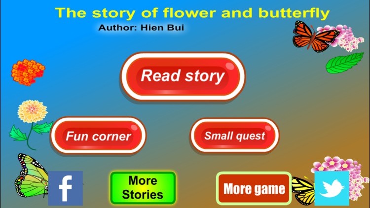 The story of Flower and Butterfly (Untold toddler story from Hien Bui) screenshot-3