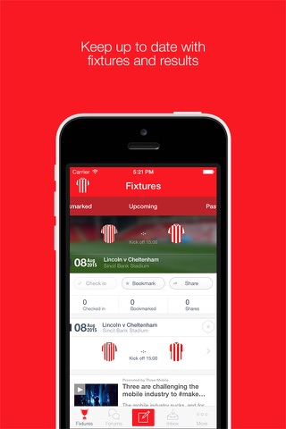 Fan App for Cheltenham Town FC screenshot 3