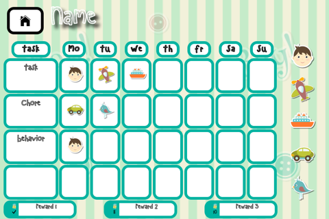 My Reward Calendar - Reward your kids for behaviors, tasks, chores and goals screenshot 3