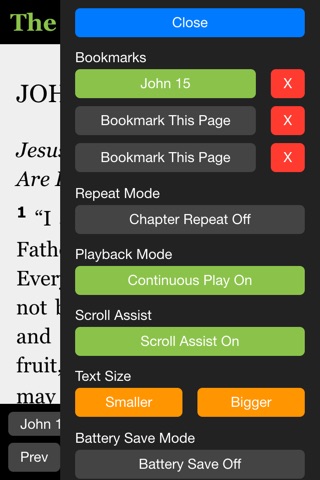 The Bible - Audio and Text screenshot 4