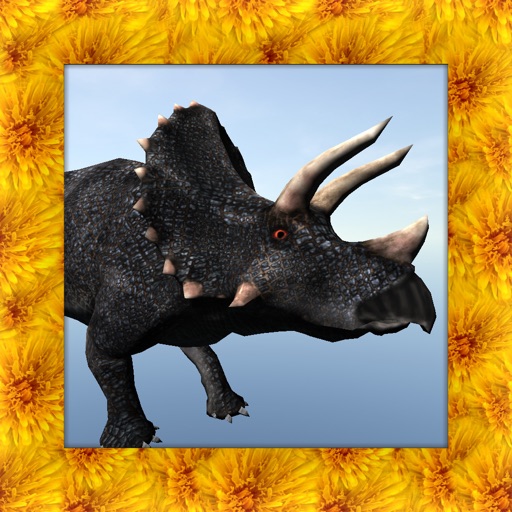 Triceratops Dinosaur Simulator 3D Icon
