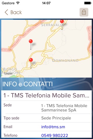 TMS app screenshot 2