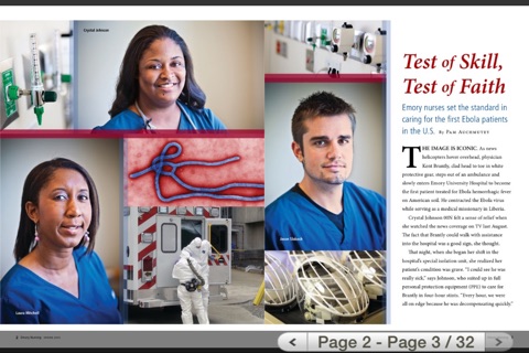 Emory Health Magazines screenshot 2
