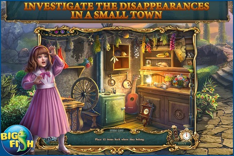 Haunted Legends: The Stone Guest - A Hidden Objects Detective Game screenshot 2