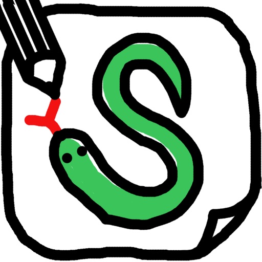 Snake Paint - Basic and Simple Drawing App icon