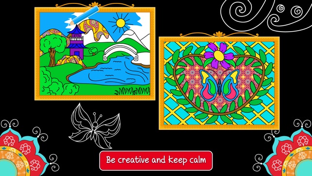 Balance Art Class: Stress Relieving Coloring Book for Adults(圖5)-速報App