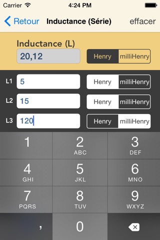 Electrical Series Calculator screenshot 3