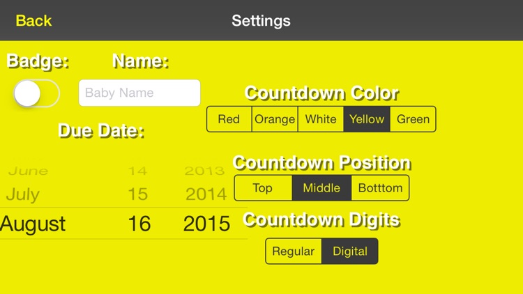 Our Baby Countdown screenshot-3