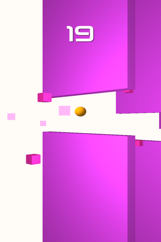 Ball, Gap Ahead! - 3D endless flying game screenshot 2